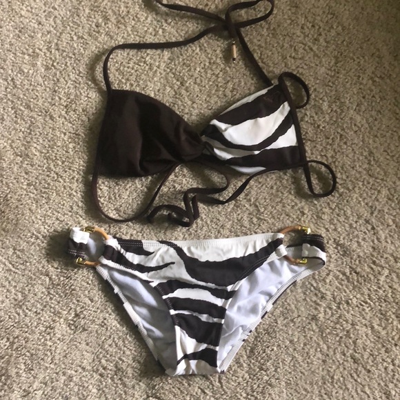 ❤️ Roxy zebra bikini top - Picture 1 of 2